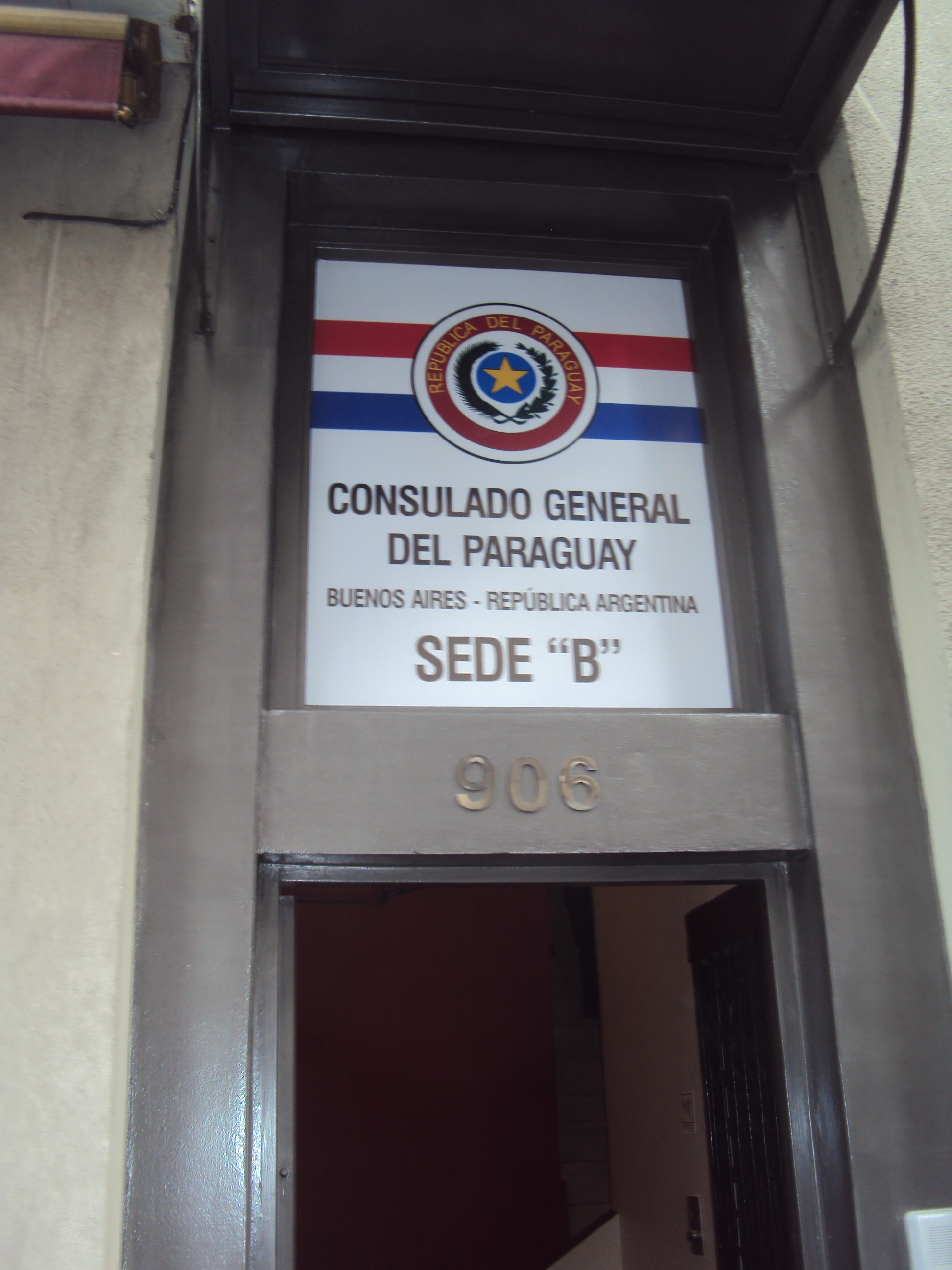 “Consulado B”, De Buenos Aires - Paraguay Mi Pais